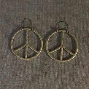 Peace Sign Earrings